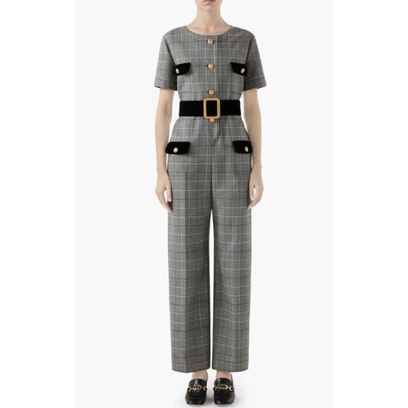 Gucci Pants - ❤️Gucci 2019 Plaid Print Jumpsuit❤️